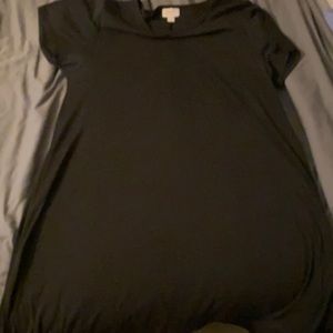 Black Carly Swing Dress